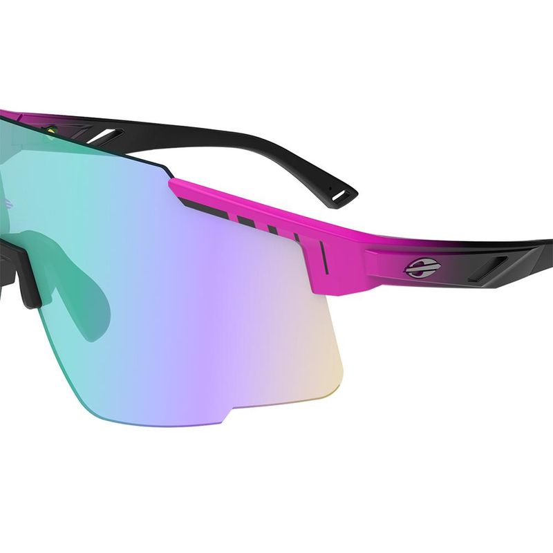 OCULOS SOL MORMAII GRAND TOUR ROSA DEGR PRETO FOSCO/L VERDE