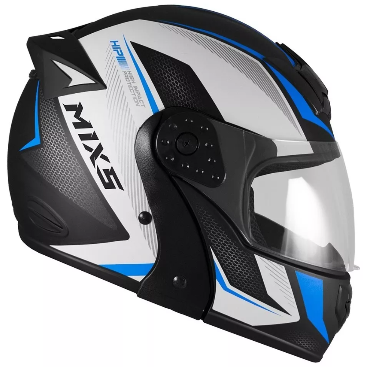 Capacete Para Moto Escamoteável Mixs Gladiator Neo Fosco