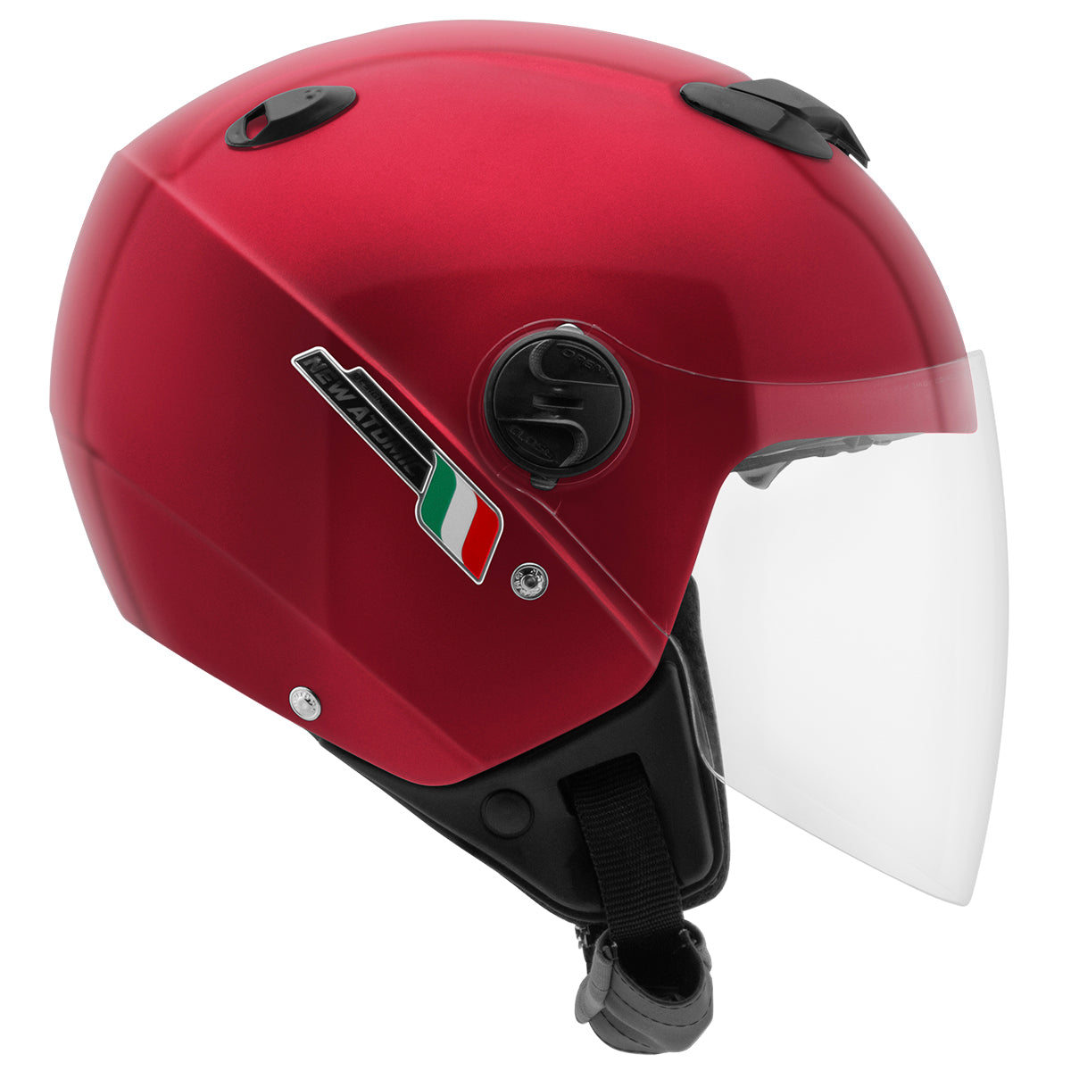 Capacete Aberto Pro Tork New Atomic Elite Viseira Solar Fumê