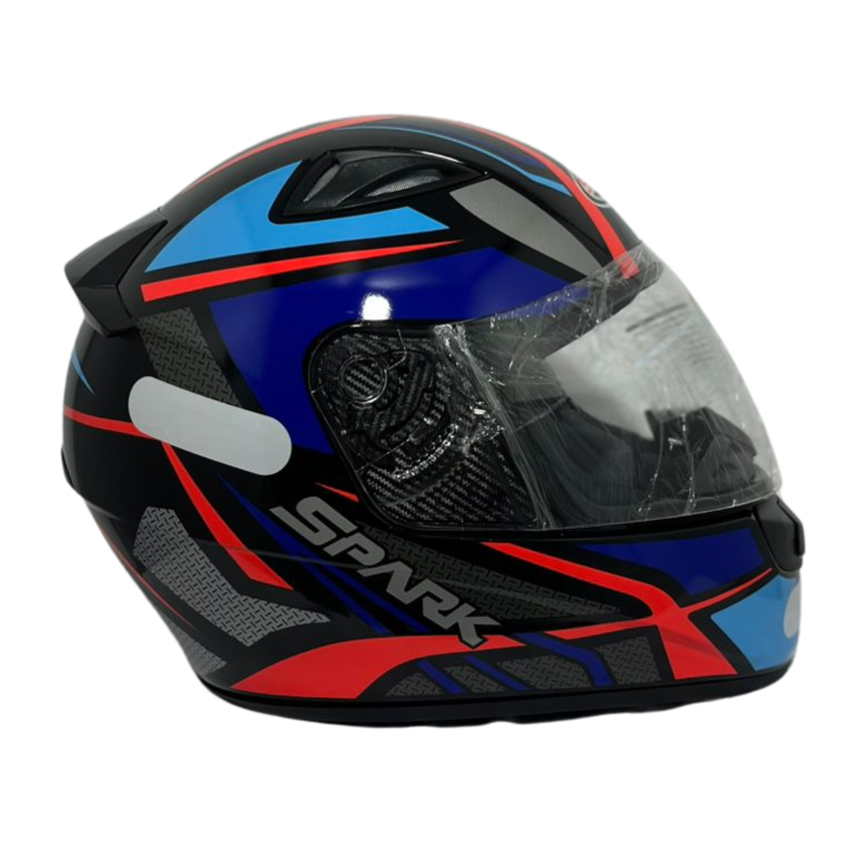 Capacete Fechado New Spark Esportivo Spider C/ Narigueira