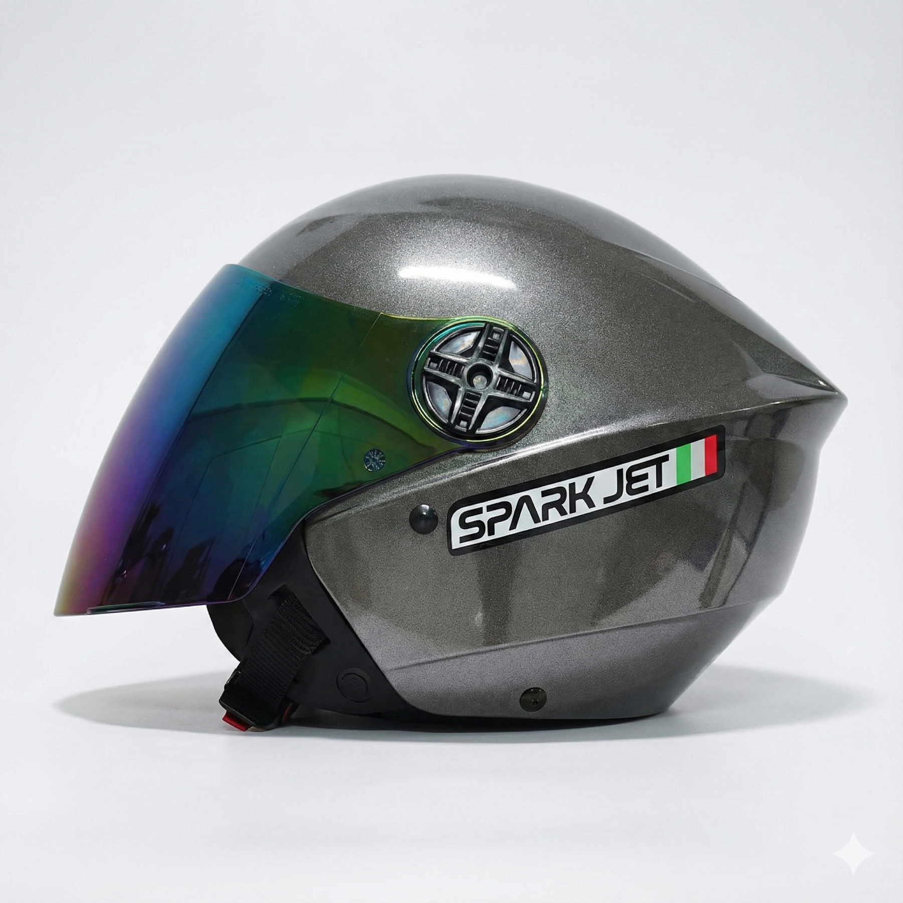 Capacete Moto Ebf Spark Jet Aberto Lançamento + Nfe