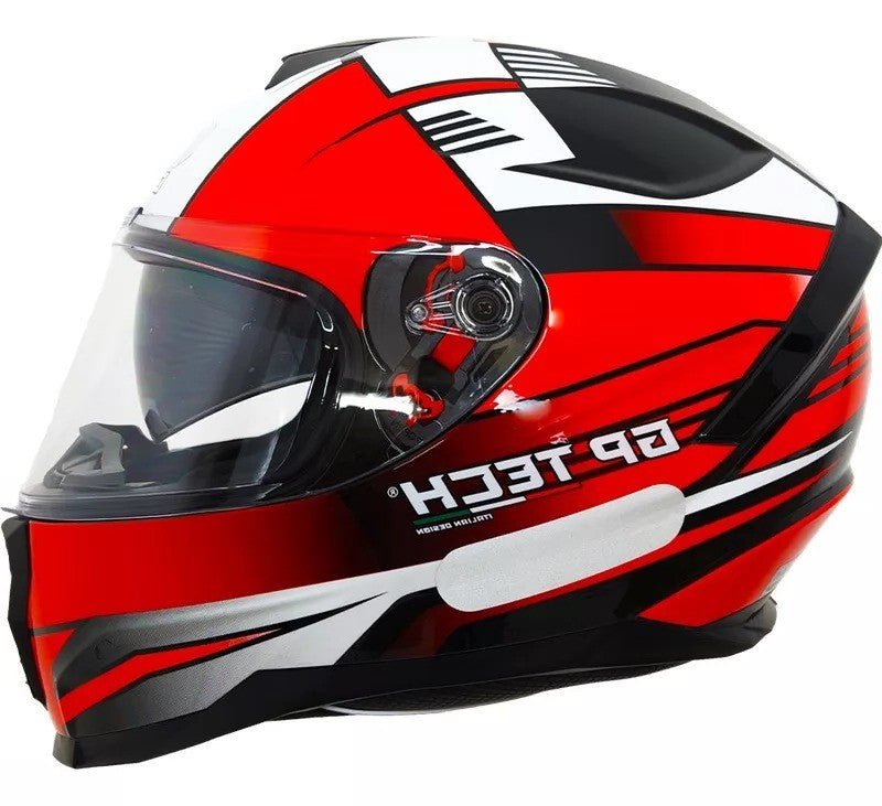 Capacete GP Tech Ultra SV Fusion Flag Óculos Interno Fume Viseira Solar
