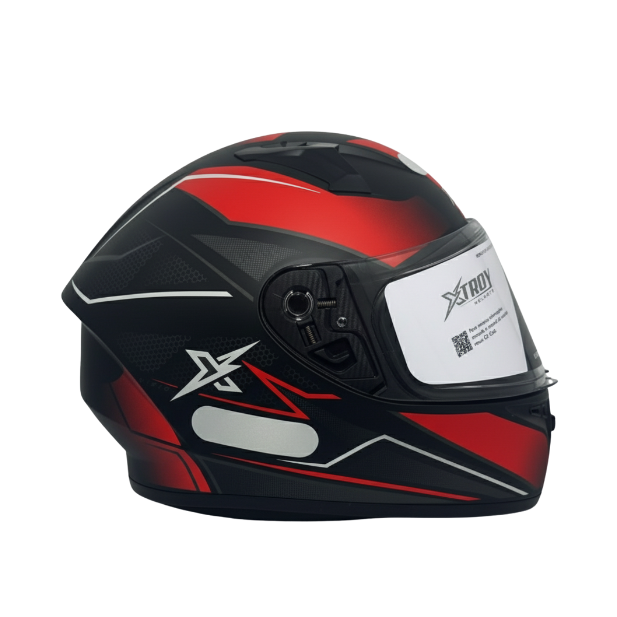 Capacete Moto Xtroy Fechado FF526 Esportivo Vision