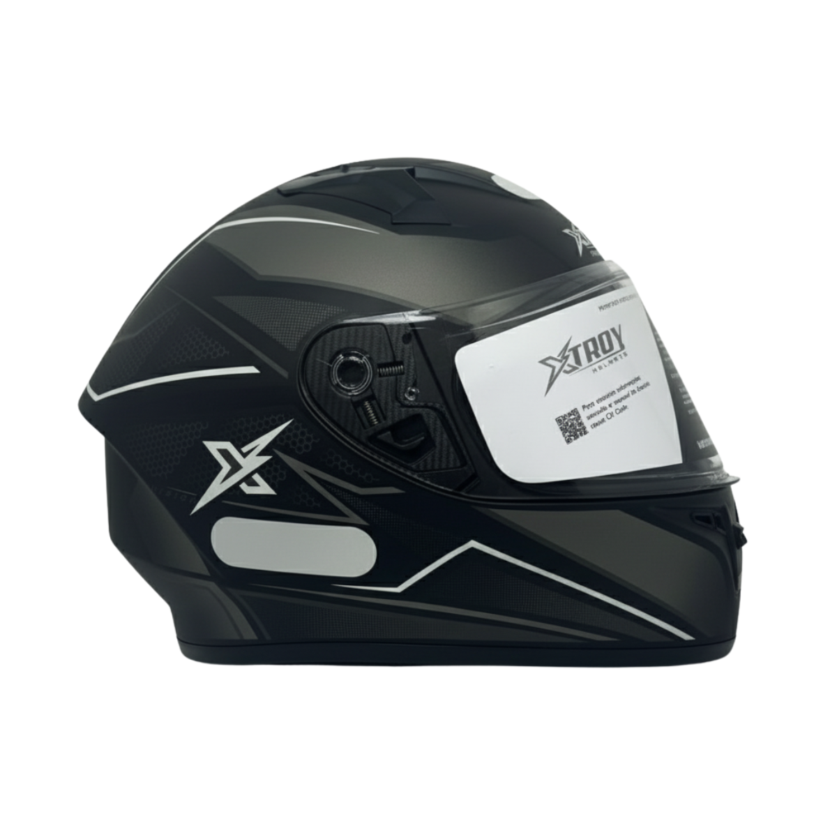 Capacete Moto Xtroy Fechado FF526 Esportivo Vision