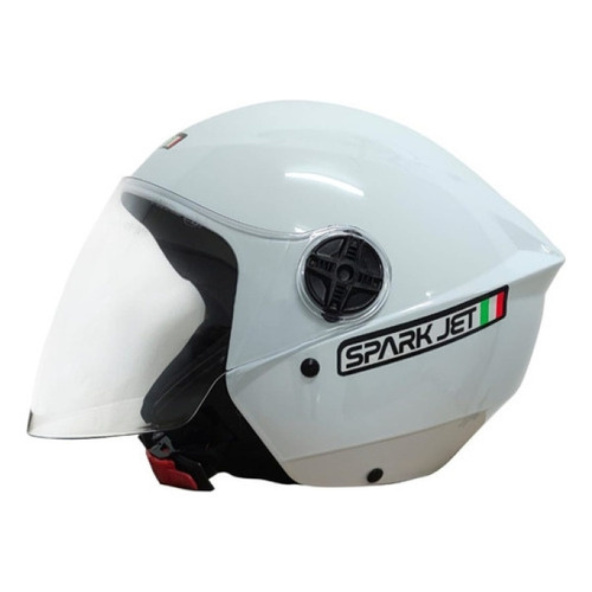 KIT Capacete Moto Ebf Spark Jet Aberto + Viseira Camaleão