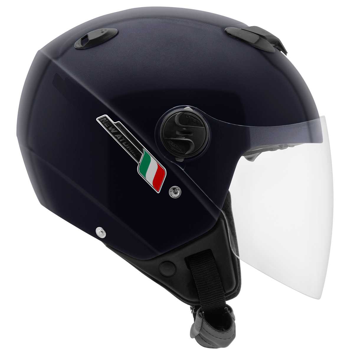 Capacete Aberto Pro Tork New Atomic Elite Viseira Solar Fumê