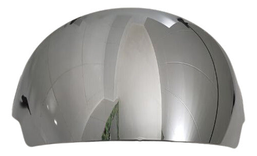 Viseira Polarizada Espelhada Capacete Abreto New 3 Spark Jet