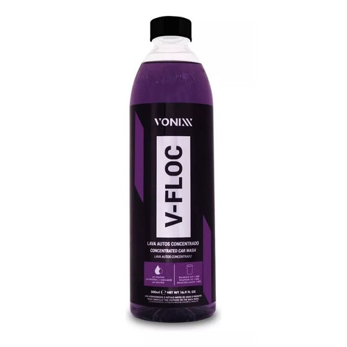 Shampoo Automotivo Neutro Concentrado V-floc Vonixx 500ml