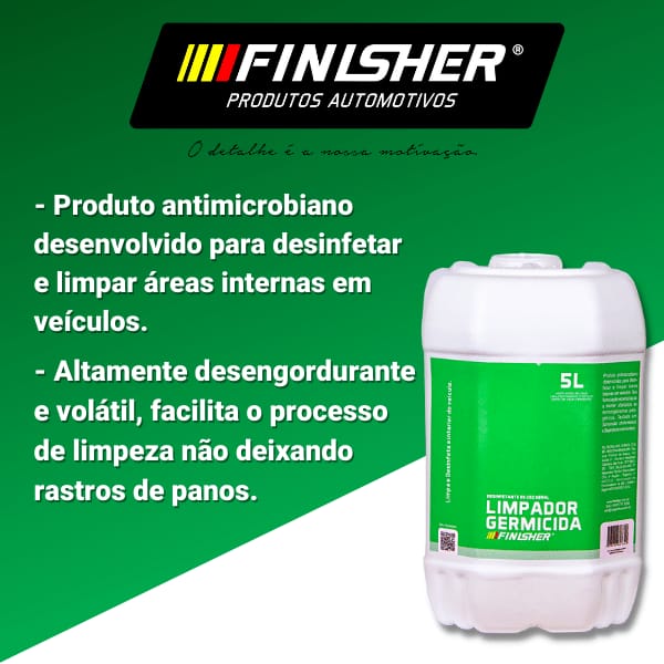 LIMPADOR GERMICIDA E BACTERICIDA GALAO 5 LITROS