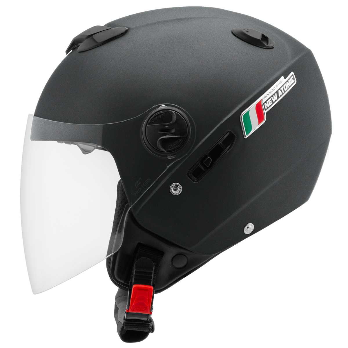 Capacete Aberto Pro Tork New Atomic Elite Viseira Solar Fumê