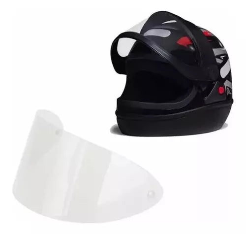 Viseira Capacete Automatic San Marino Fw3 Cristal 2mm