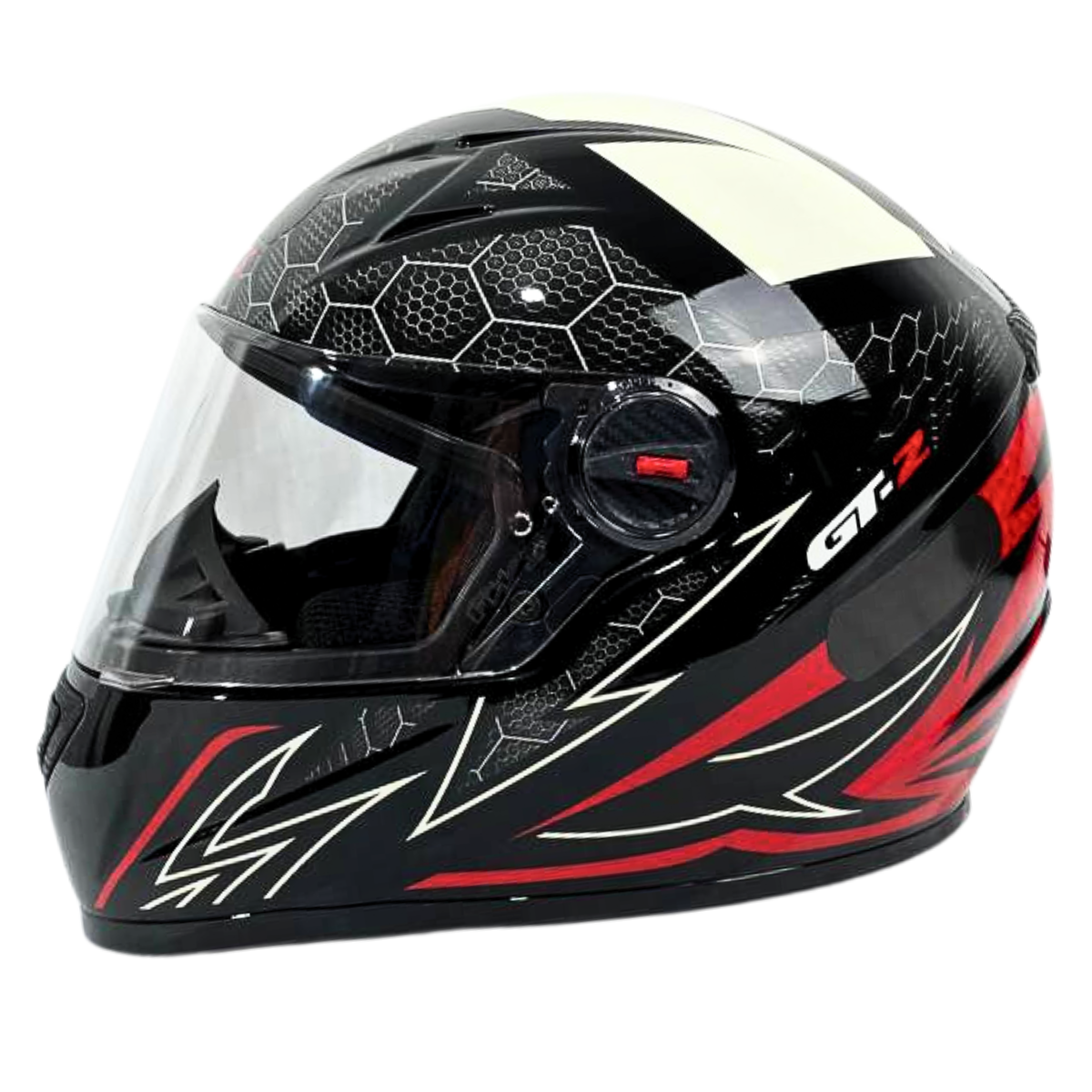 Kit Capacete Moto Fw3 Gt2 Com Narigueira + Viseira Fumê