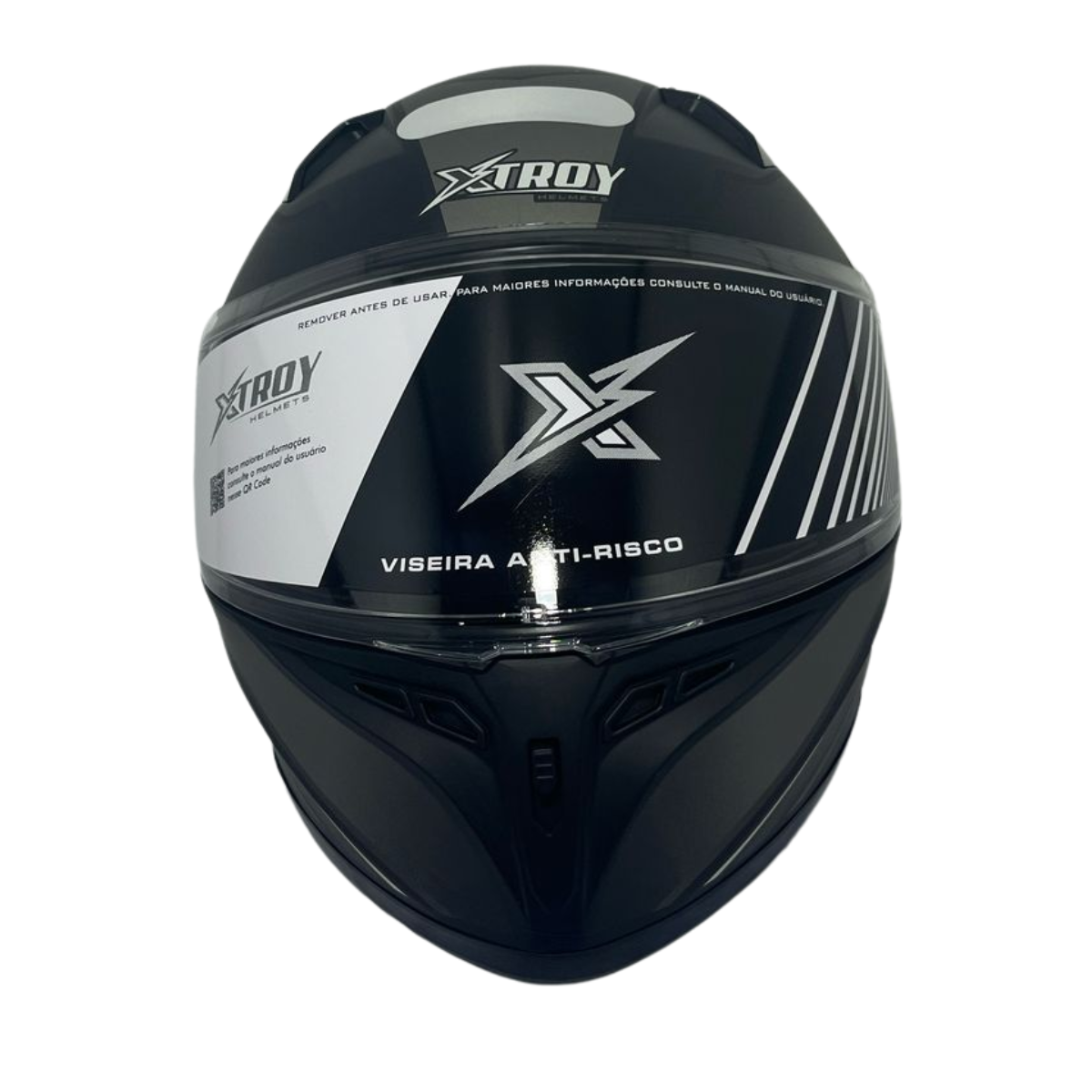 Capacete Moto Xtroy Fechado FF526 Esportivo Vision