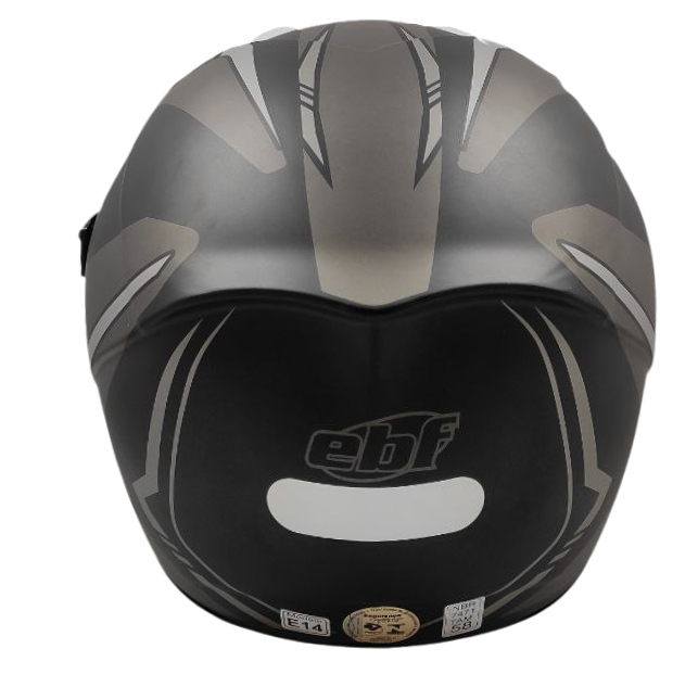 Capacete Moto Ebf Xtroy Com Óculos Interno Fumê + Narigueira