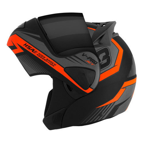 Capacete Escamoteável Pro Tork V-pro Jet 3 Viseira Fumê