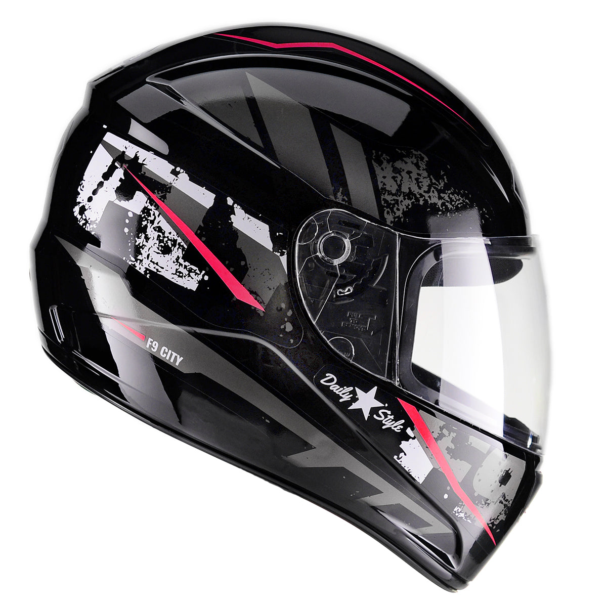 Capacete Moto Fechado Fly F-9 Classic Racing Feminino Masculino