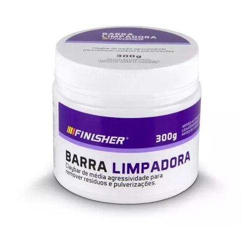 Barra Limpadora (clay Bar) Pote 300g Finisher