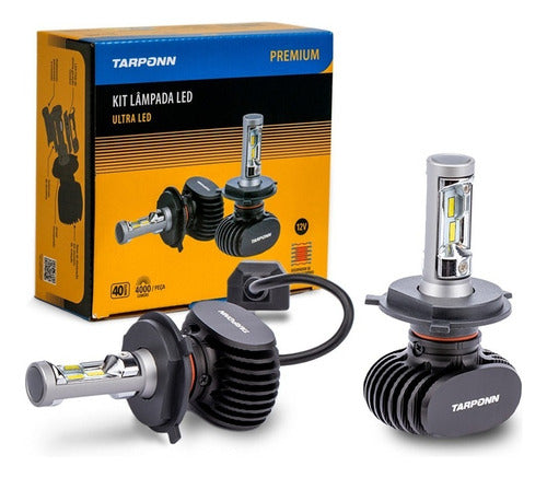 KIT LAMPADA TARPONN ULTRA LED H4 40W E 4000LM CADA 6000K IP 67