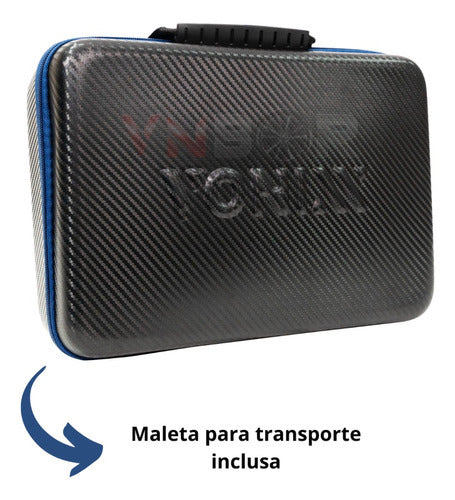 Mini Politriz Maquina Polir Bateria Nano Hibrida Vonixx Azul