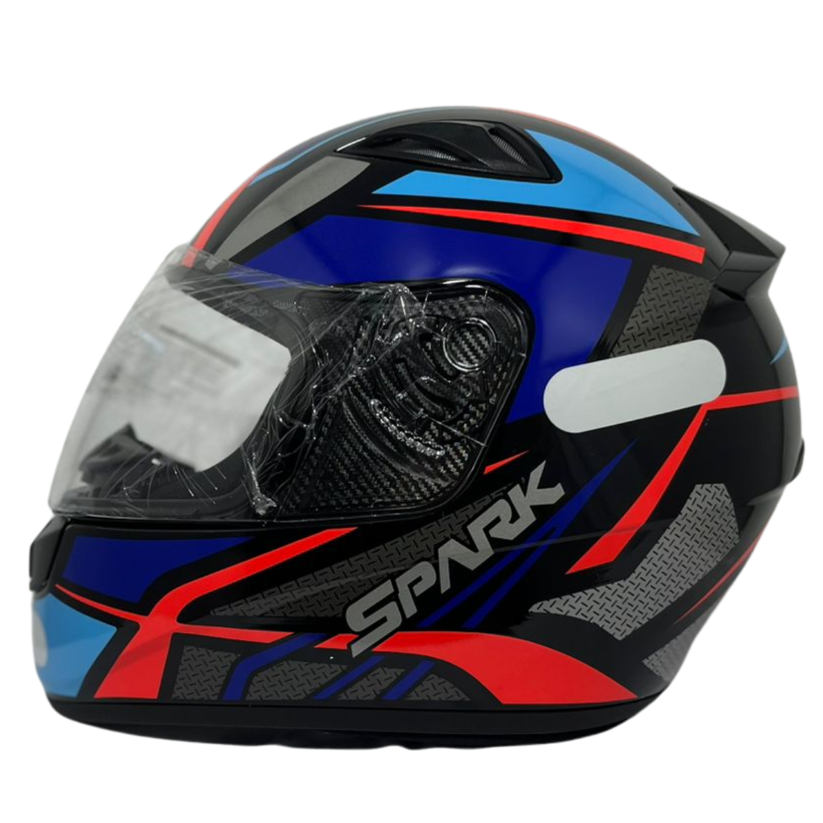 Capacete Fechado New Spark Esportivo Spider C/ Narigueira
