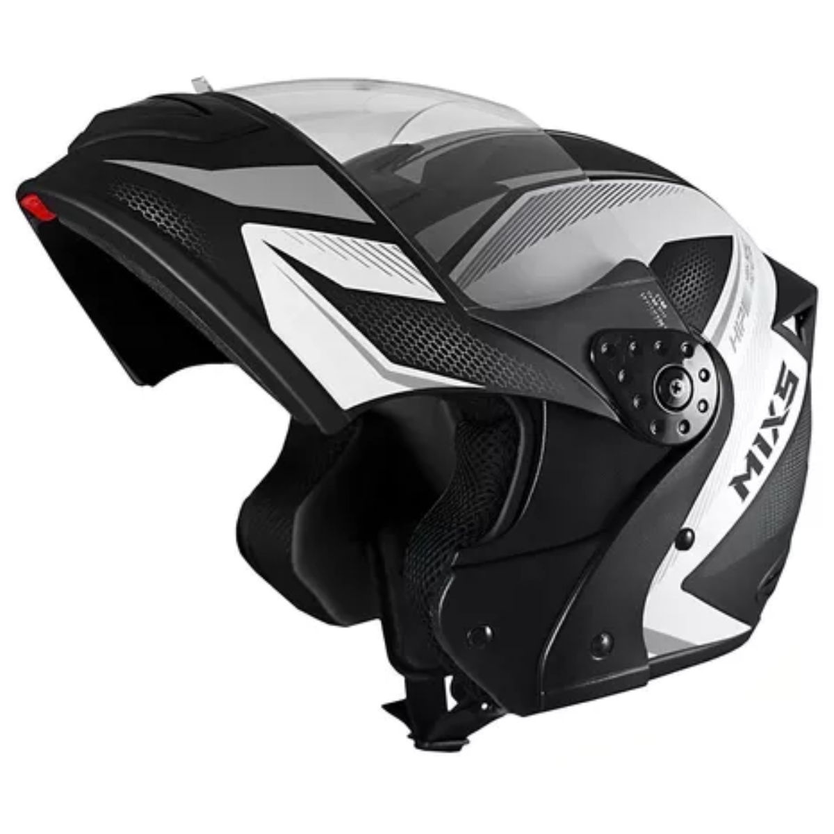Capacete Para Moto Escamoteável Mixs Gladiator Neo Fosco