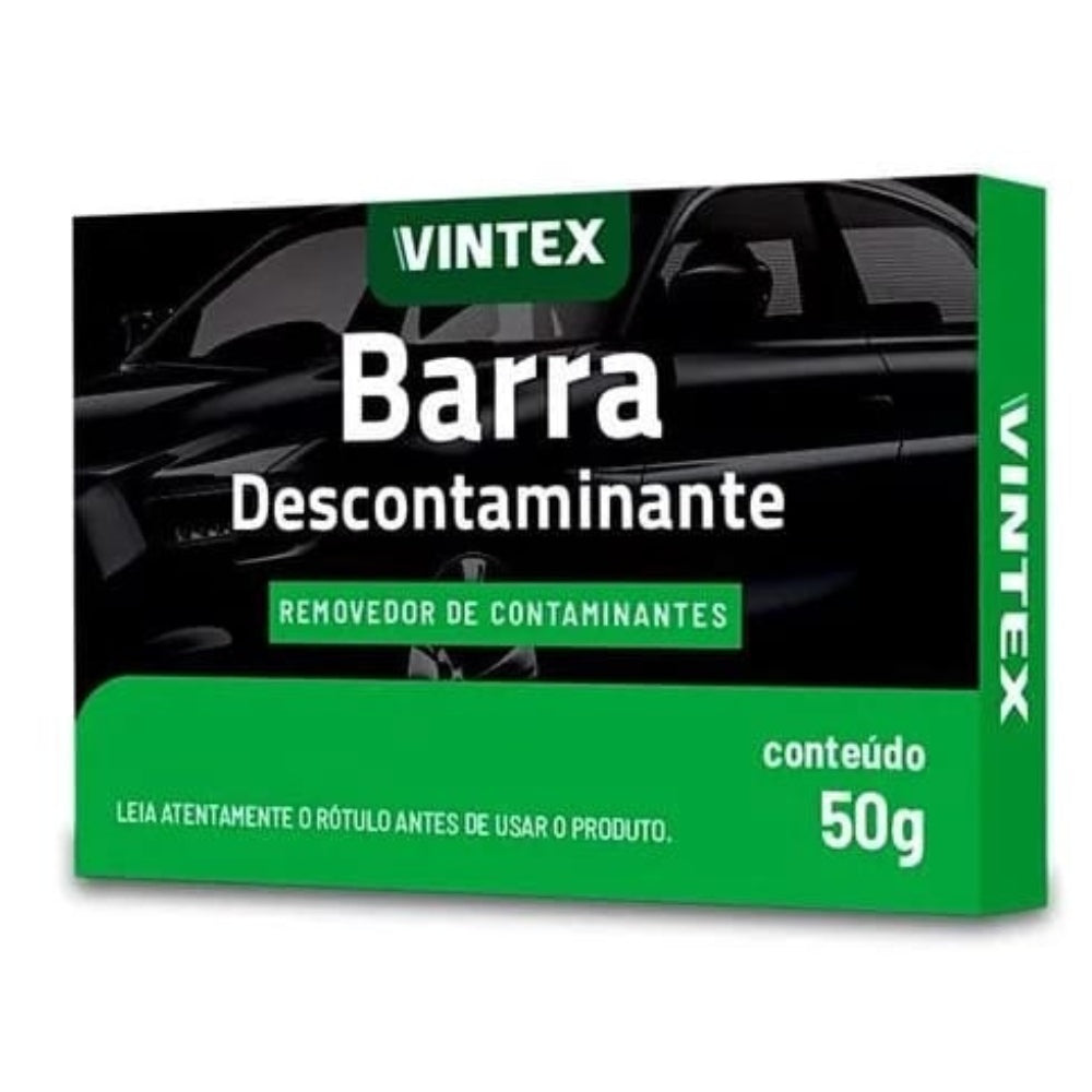 Clay Bar Vonixx V-bar 50g Barra Descontaminante Polimento