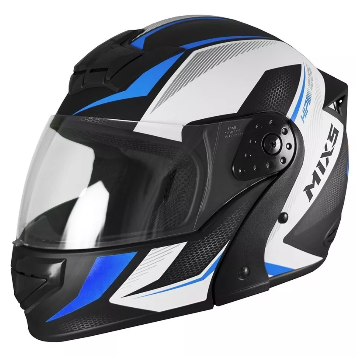 Capacete Para Moto Escamoteável Mixs Gladiator Neo Fosco