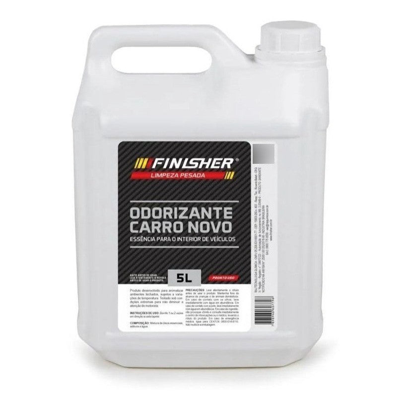 Odorizante Aromatizante Cheiro De Carro Novo 5L Finisher