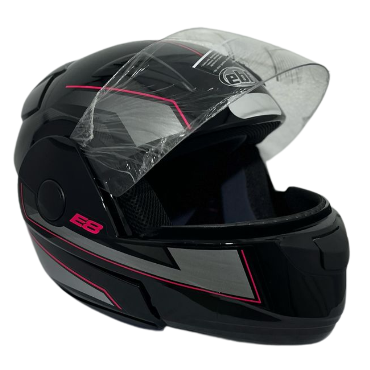 Capacete EBF Moto Articulado E8 Velocity Escamoteavel