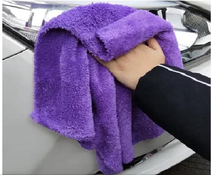 Toalha Microfibra Automotivo Pano 40x40 Zacs Roxo Vonixx