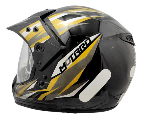 Capacete Ebf Motard New Street Moto Cross Fechado