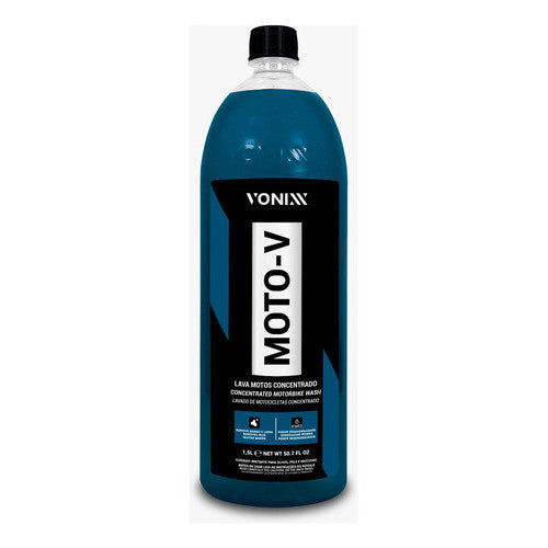 Moto-v 1,5l Shampoo Para Lavar Motos Concentrado Vonixx