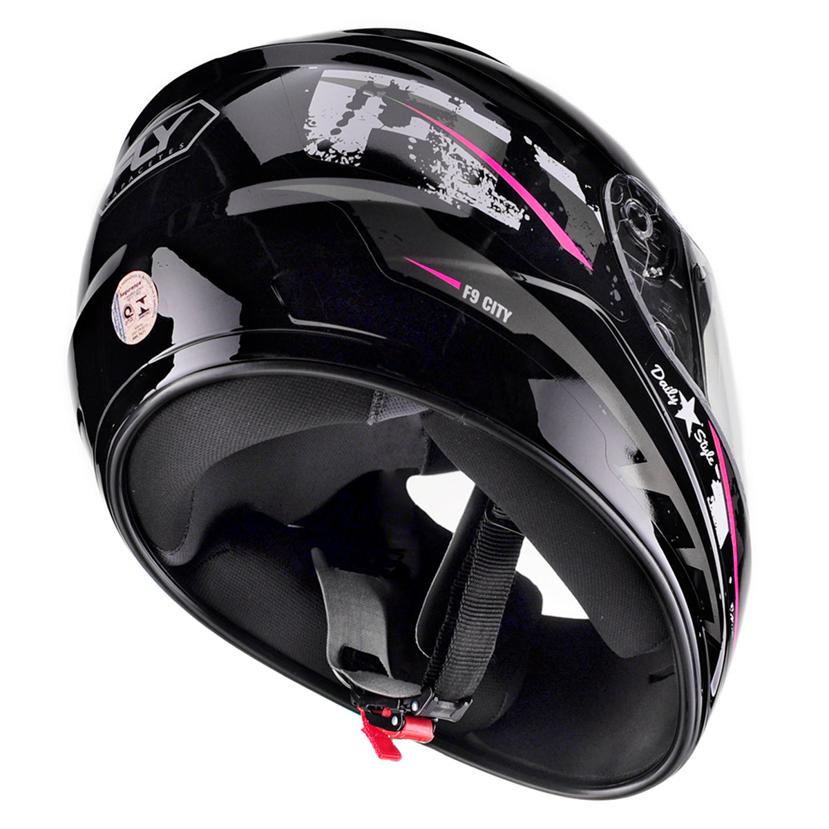 Capacete Moto Fechado Fly F-9 Classic Racing Feminino Masculino