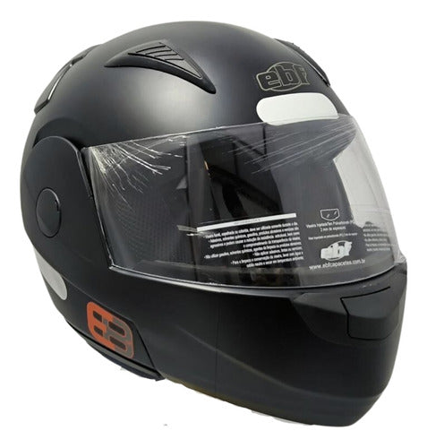 Capacete Articulado Ebf New E8 Robocop Escamoteável + Cores