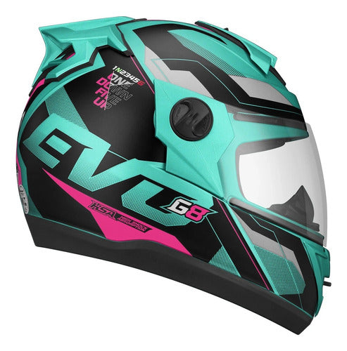 Capacete Pro Tork Evoluiton G8 Evo + Narigueira Lançamento