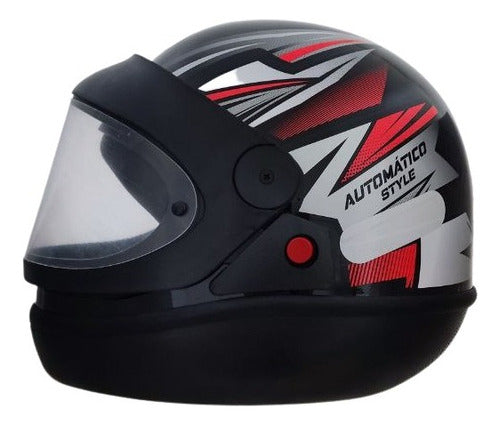 Capacete Ebf Automático Fechado Moto Bolt