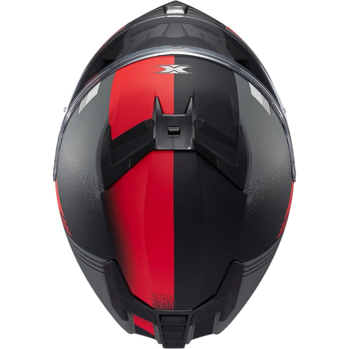 Capacete Texx Kaiman Track Vermelho Cinza Fosco C/ Óculos