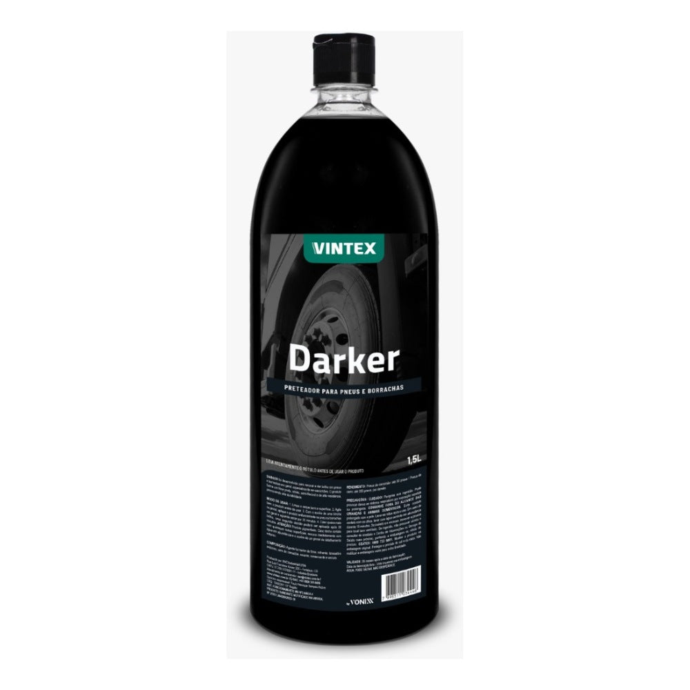 Darker Pneu Pretinho Renovador de Plástico Vintex 1,5l