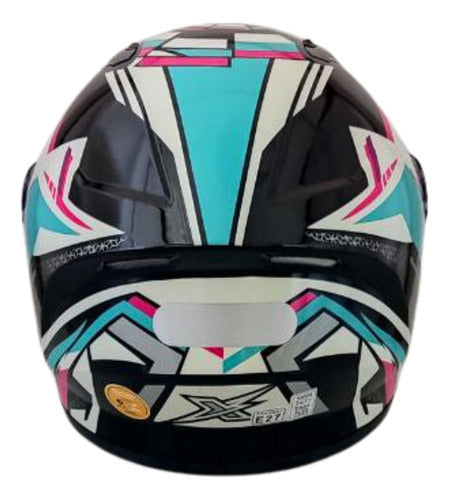 Kit Capacete Xtroy Esportivo Com Narigueira + Vis Camaleão