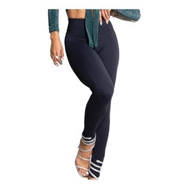 Calça Legging Lisa Cós Alto Suplex Tecido Grosso
