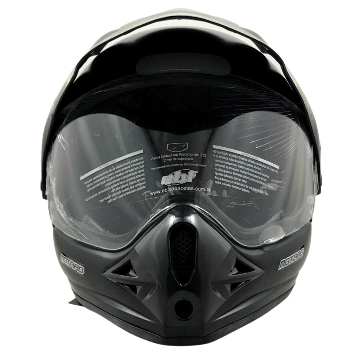 Capacete Ebf Motard New Street Moto Cross Fechado