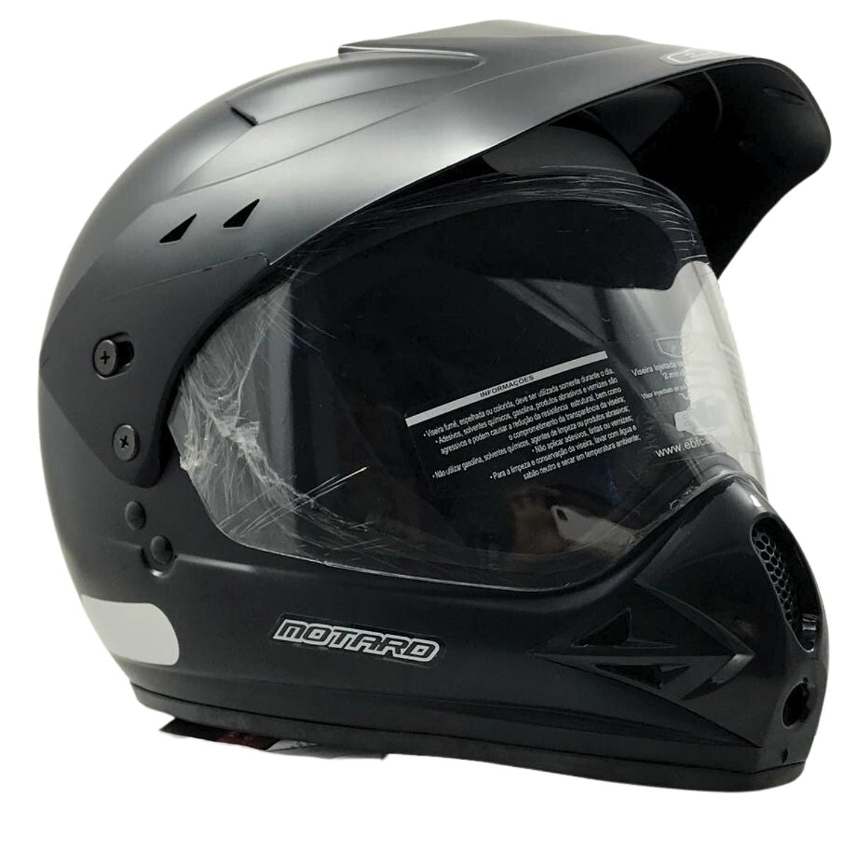 Capacete Ebf Motard New Street Moto Cross Fechado