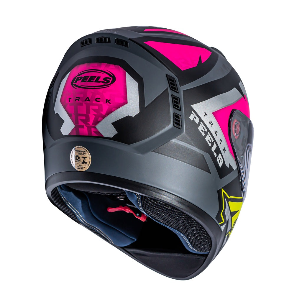 Capacete Feminino Fechado Esportivo Peels Icon Track