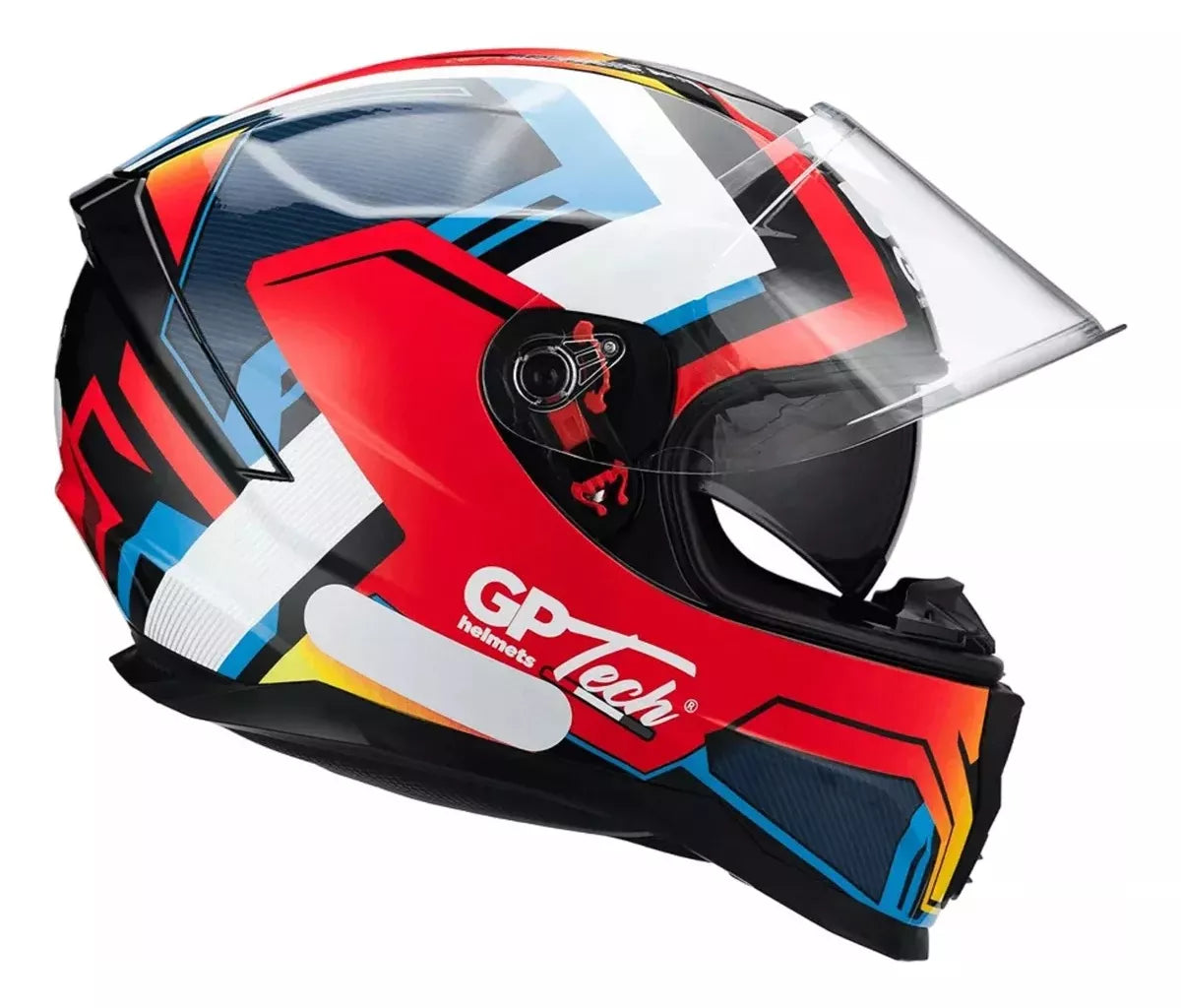 Capacete GP Tech Ultra SV Fusion Flag Óculos Interno Fume Viseira Solar