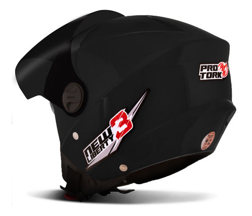 Capacete Aberto Pro Tork New Liberty 3 Three Viseira Fumê