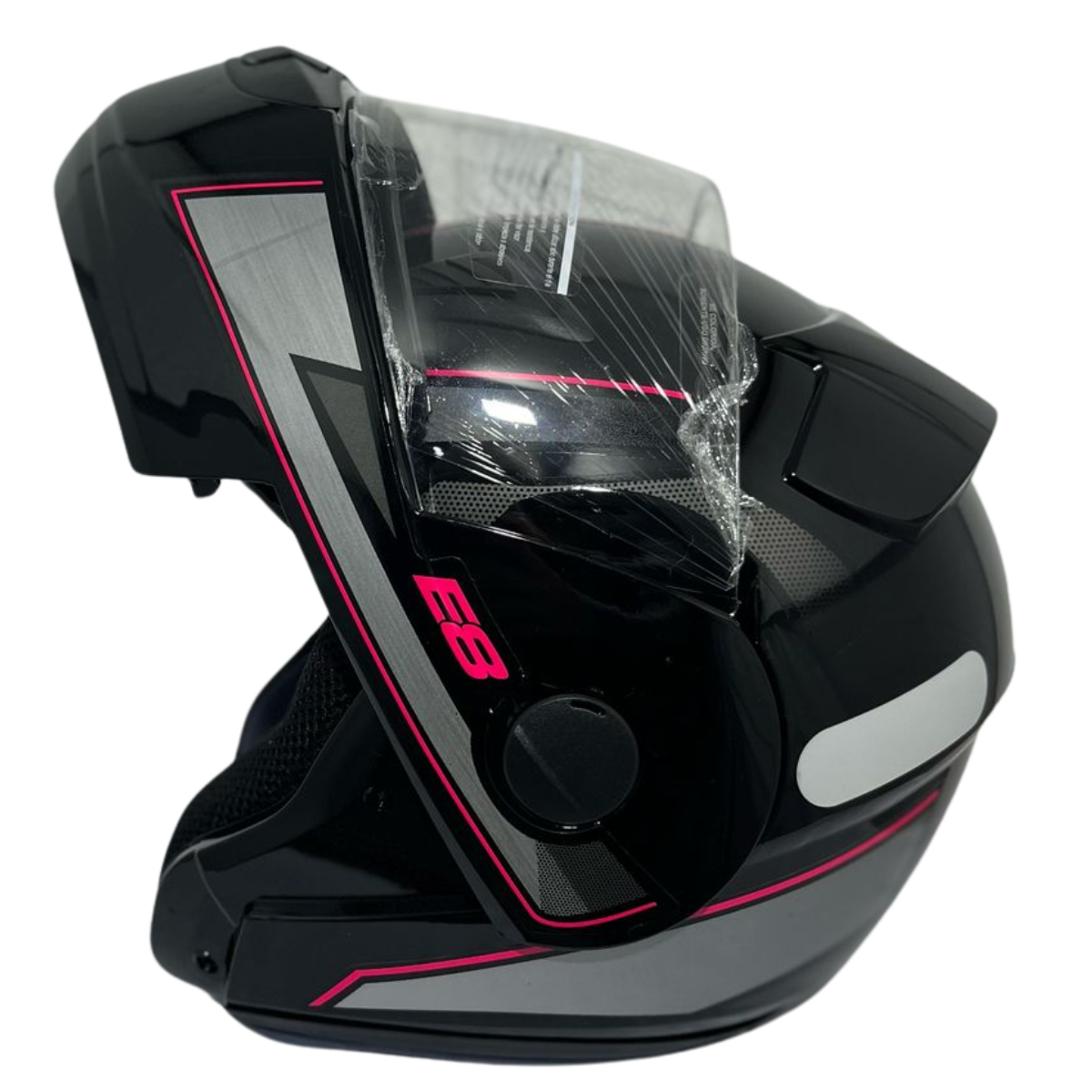 Capacete EBF Moto Articulado E8 Velocity Escamoteavel