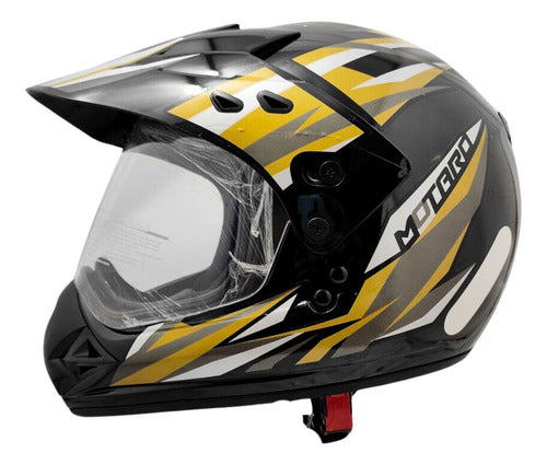 Capacete Ebf Motard New Street Moto Cross Fechado