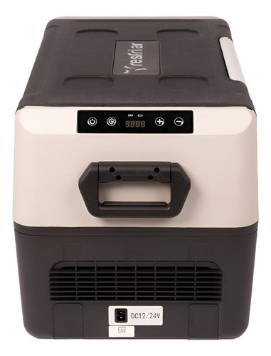 Geladeira Portatil 35l Resfri Ar Quadrivolt 12/24v 127/220v