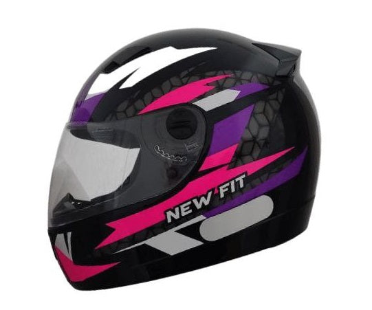Capacete Moto Ebf New Fit Control Fechado Com Narigueira