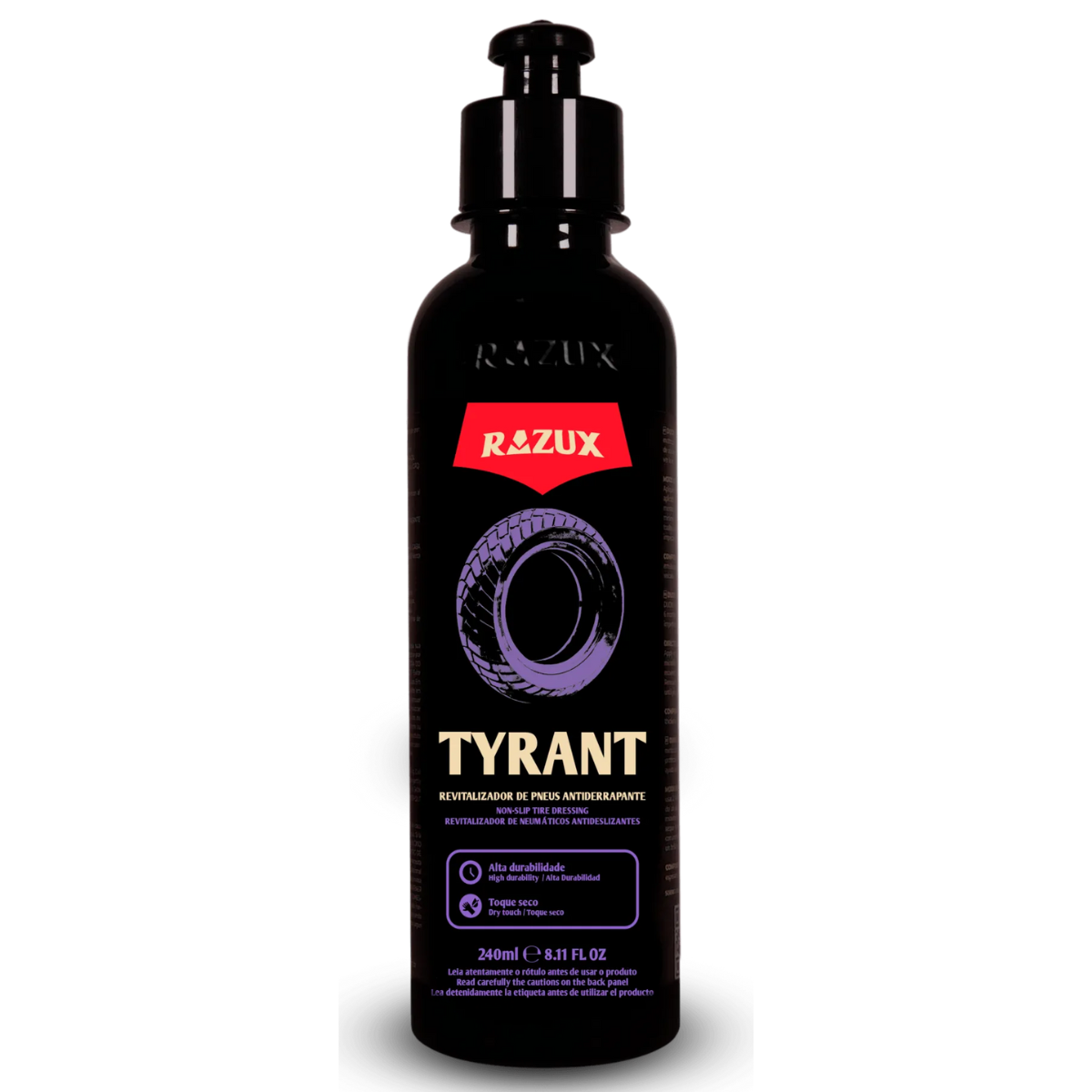 Tyrant Revitalizador De Pneus Antiderrapante Pretinho Razux